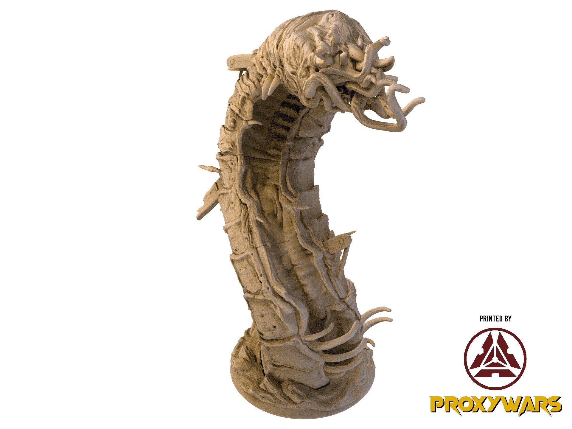 The Silent Sands - Bust - The Buried King, Awakened Shadow Flesh of Gods, for Wargames, Dungeons & Dragons TTRPG
