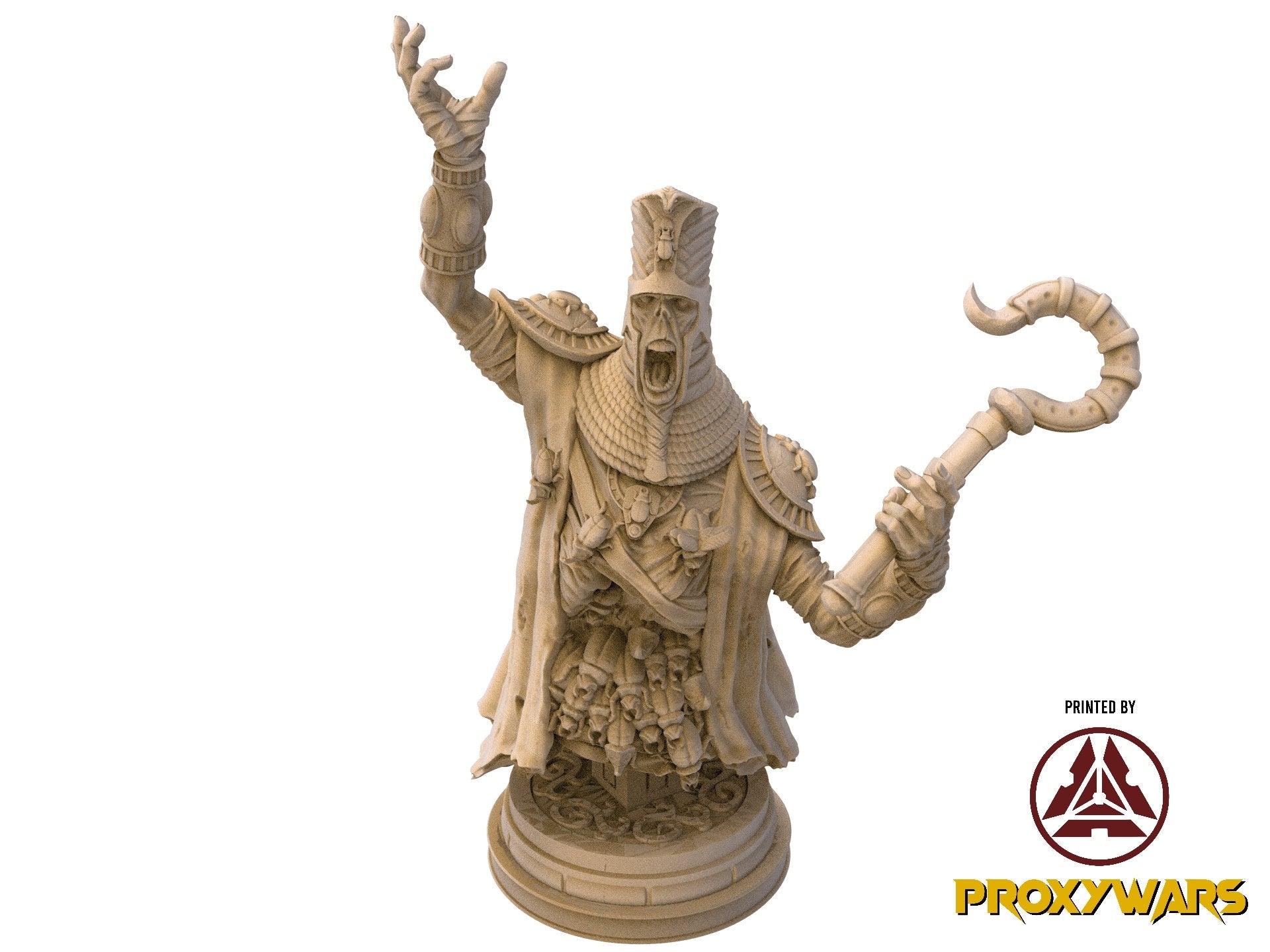 The Silent Sands - Bust - Feyla, Cinder Sword, Awakened Shadow Flesh of Gods, for Wargames, Dungeons & Dragons TTRPG