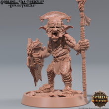 Load image into Gallery viewer, Goblins da Tredzle - Roop da Tredzle, quest for glory, DayBreak Miniatures, for Wargames, Dungeons &amp; Dragons TTRPG
