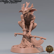 Load image into Gallery viewer, Goblins da Tredzle - Orleg ”Hoit” da Tredzle, quest for glory, DayBreak Miniatures, for Wargames, Dungeons &amp; Dragons TTRPG
