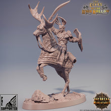 Load image into Gallery viewer, The Elves of the High Hollow - Merlo Kataa, quest for glory, DayBreak Miniatures, for Wargames, Dungeons &amp; Dragons TTRPG
