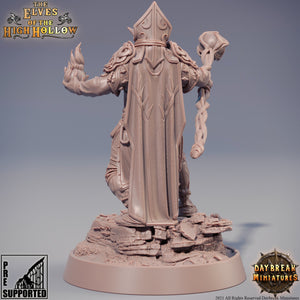 The Elves of the High Hollow - Soone Thaar, the Chooser Words, quest for glory, DayBreak Miniatures, for Wargames, Dungeons & Dragons TTRPG