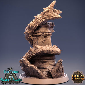 The Tribe Of The Fallen Flame - Grandmaster Stormhorn, quest for glory, DayBreak Miniatures, for Wargames, Dungeons & Dragons TTRPG