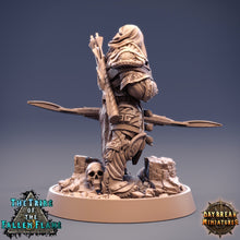 Load image into Gallery viewer, The Tribe Of The Fallen Flame - Juma Poisonbow, quest for glory, DayBreak Miniatures, for Wargames, Dungeons &amp; Dragons TTRPG
