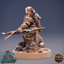 Load image into Gallery viewer, The Tribe Of The Fallen Flame - Juma Poisonbow, quest for glory, DayBreak Miniatures, for Wargames, Dungeons &amp; Dragons TTRPG
