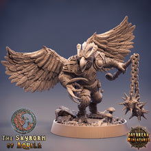 Load image into Gallery viewer, The Skyborn of Aquila - Slaad - Blue, quest for glory, DayBreak Miniatures, for Wargames, Dungeons &amp; Dragons TTRPG
