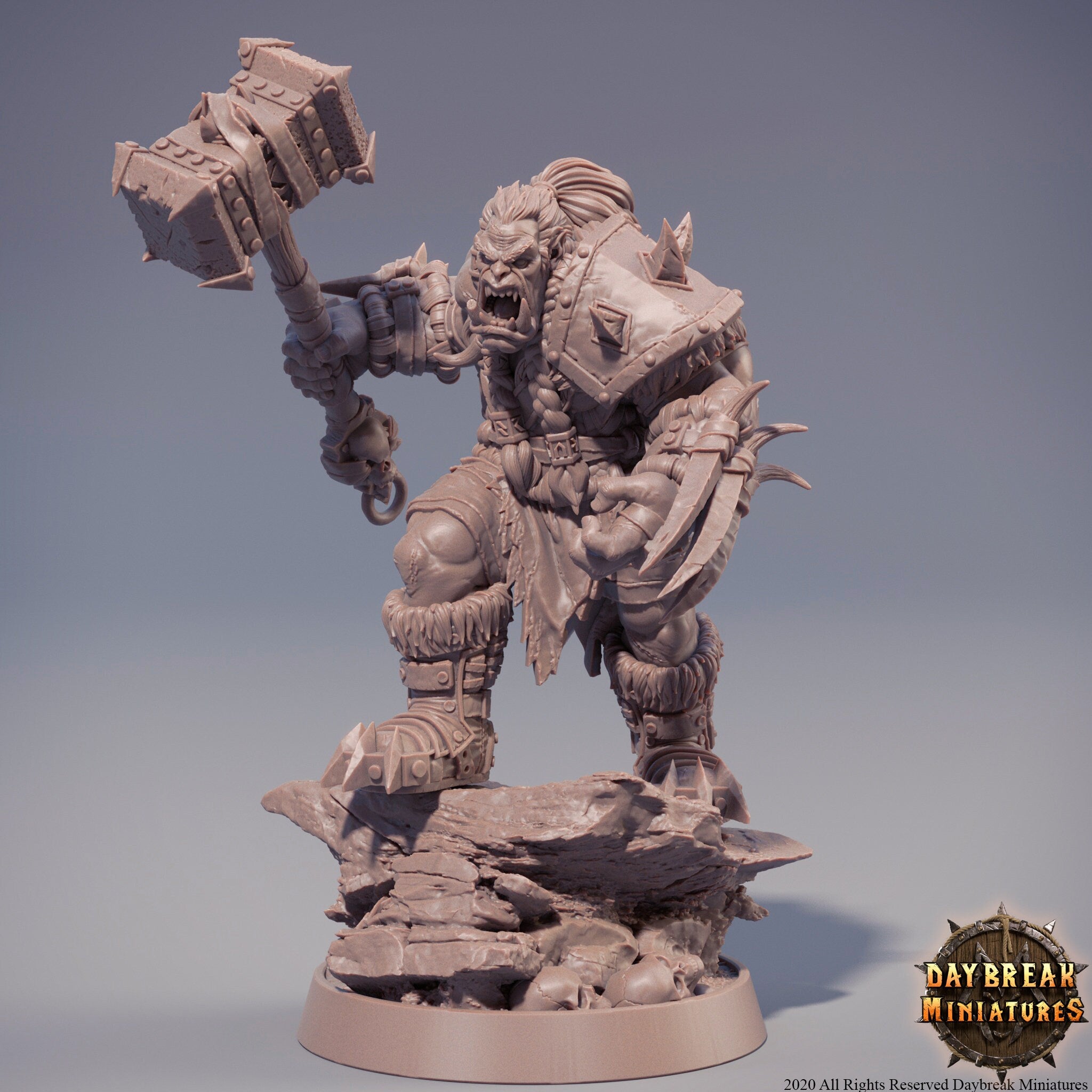 Mercenaries of the Void - Rutger Gausshammer, quest for glory, DayBreak Miniatures, for Wargames, Dungeons & Dragons TTRPG