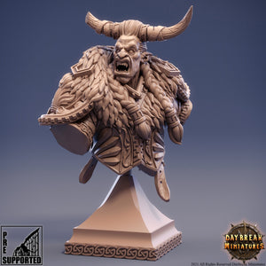 Emil Luckso - BUST, quest for glory, DayBreak Miniatures, for Wargames, Dungeons & Dragons TTRPG