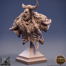 Load image into Gallery viewer, Nivali Thundercut - BUST, quest for glory, DayBreak Miniatures, for Wargames, Dungeons &amp; Dragons TTRPG
