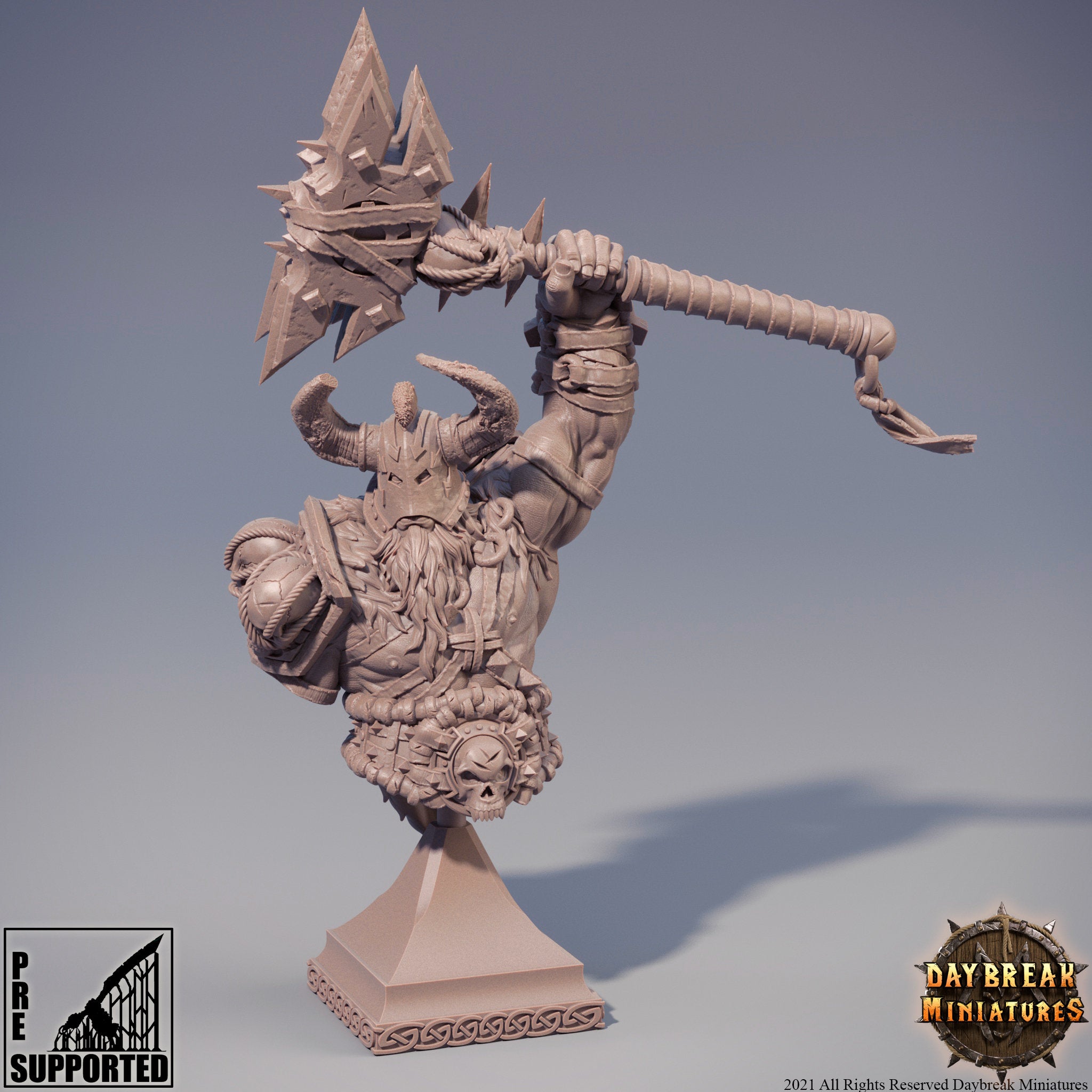 Zweitung Blutnagel - BUST, quest for glory, DayBreak Miniatures, for Wargames, Dungeons & Dragons TTRPG