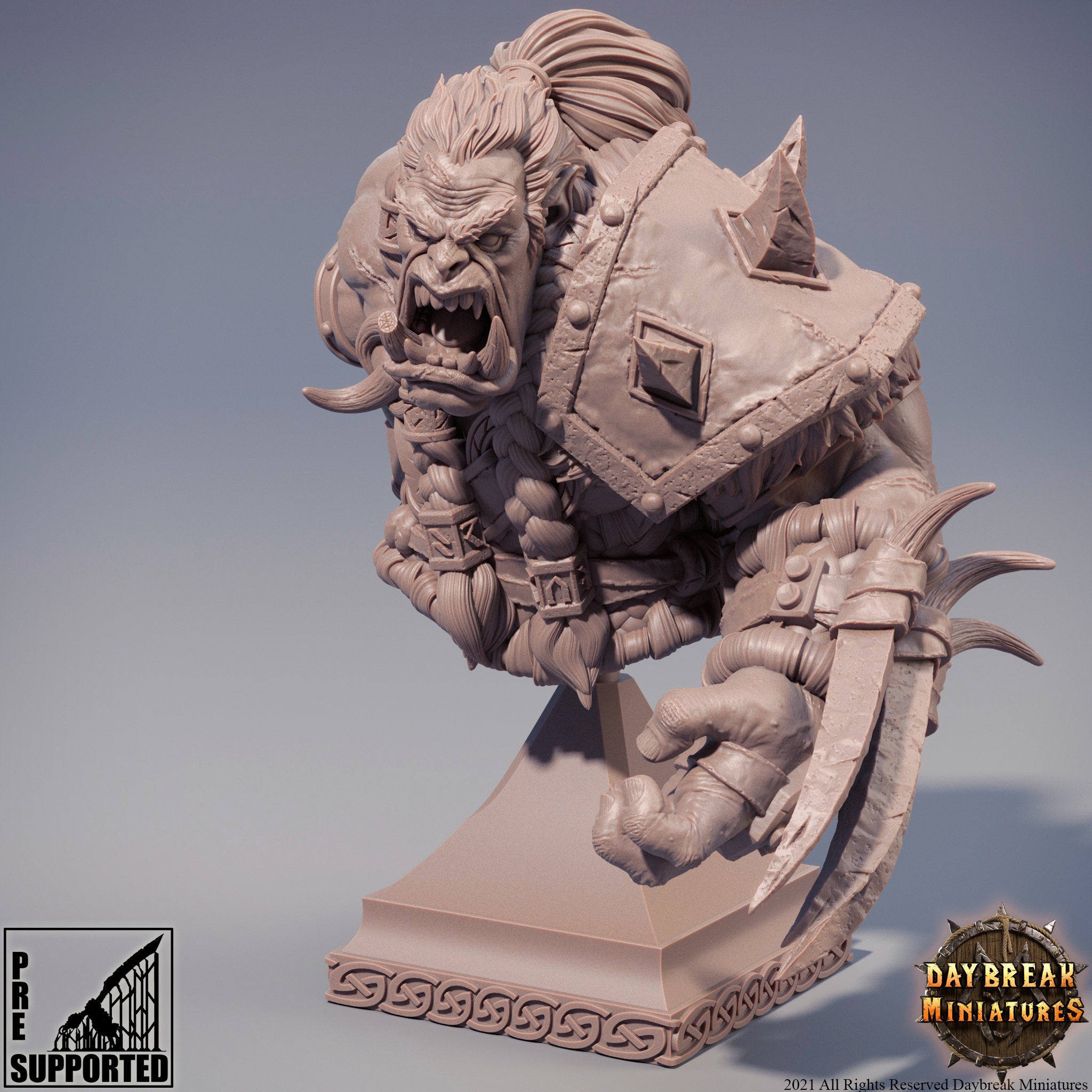 Petri - BUST, quest for glory, DayBreak Miniatures, for Wargames, Dungeons & Dragons TTRPG