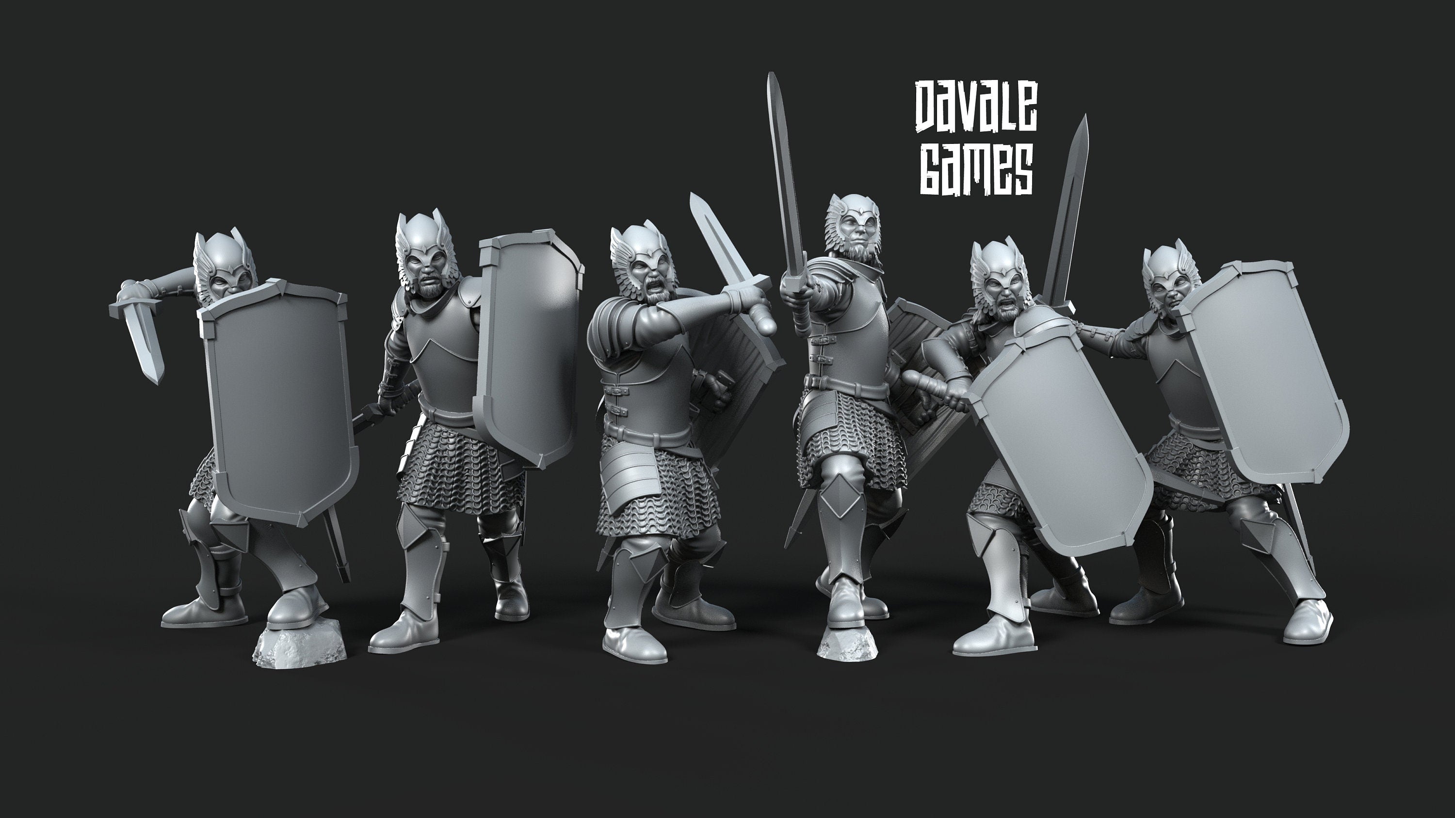 Ornor - Rangers of the North, Protectors of the Shire, Dune Din, Misty Mountains, Bowmen, Scouts miniatures for wargame D&D, Lotr...