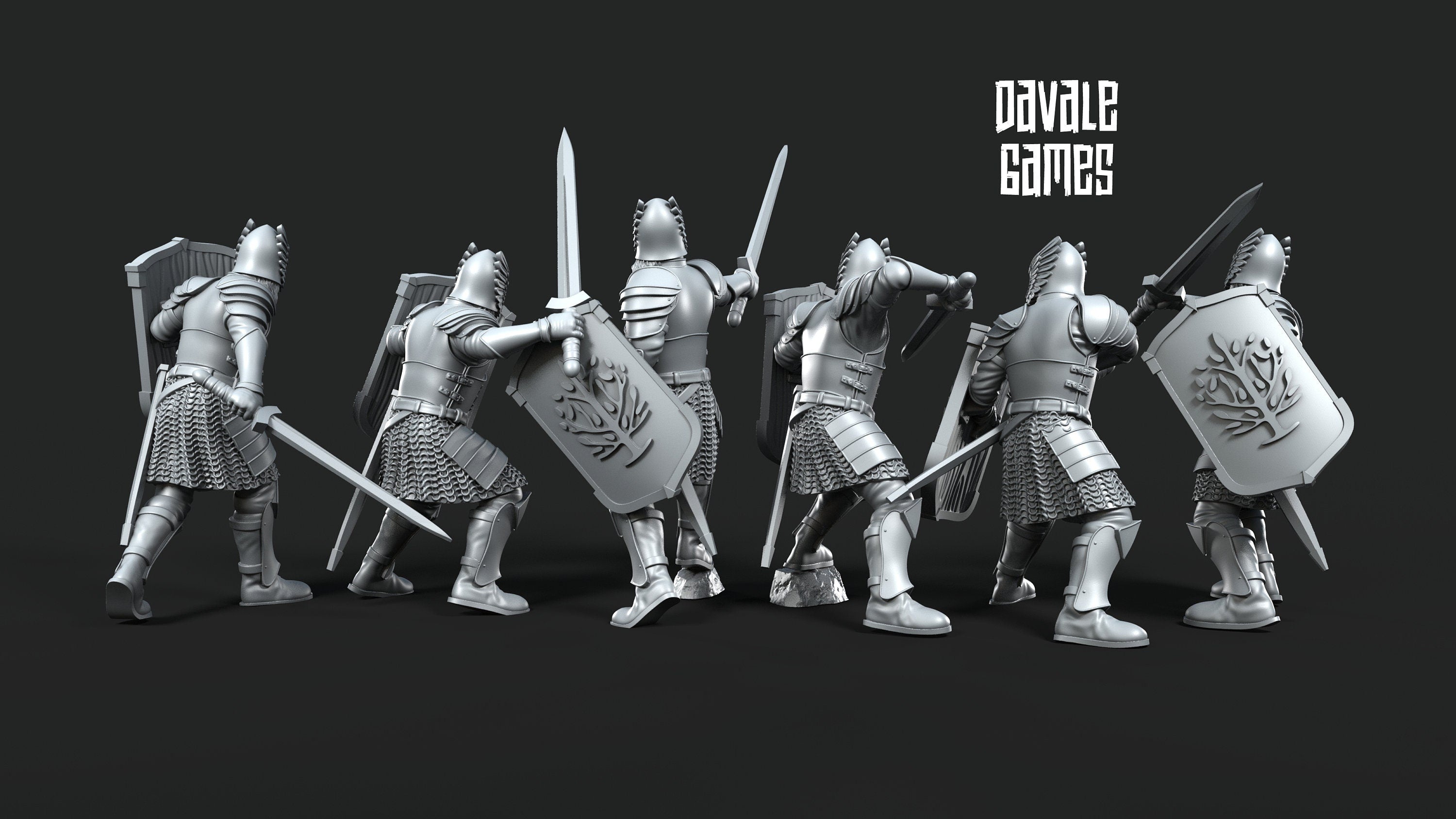 Ornor - Rangers of the North, Protectors of the Shire, Dune Din, Misty Mountains, Bowmen, Scouts miniatures for wargame D&D, Lotr...
