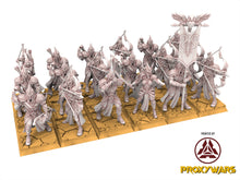 Load image into Gallery viewer, Hight Elves - Silvermoor - Archers, Fantasy elves, usable for 9th Age, Fantasy Battle, Oldhammer, King of war
