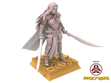 Load image into Gallery viewer, Hight Elves - Silvermoor - Captain Lyriel, Fantasy elves, usable for 9th Age, Fantasy Battle, Oldhammer, King of war
