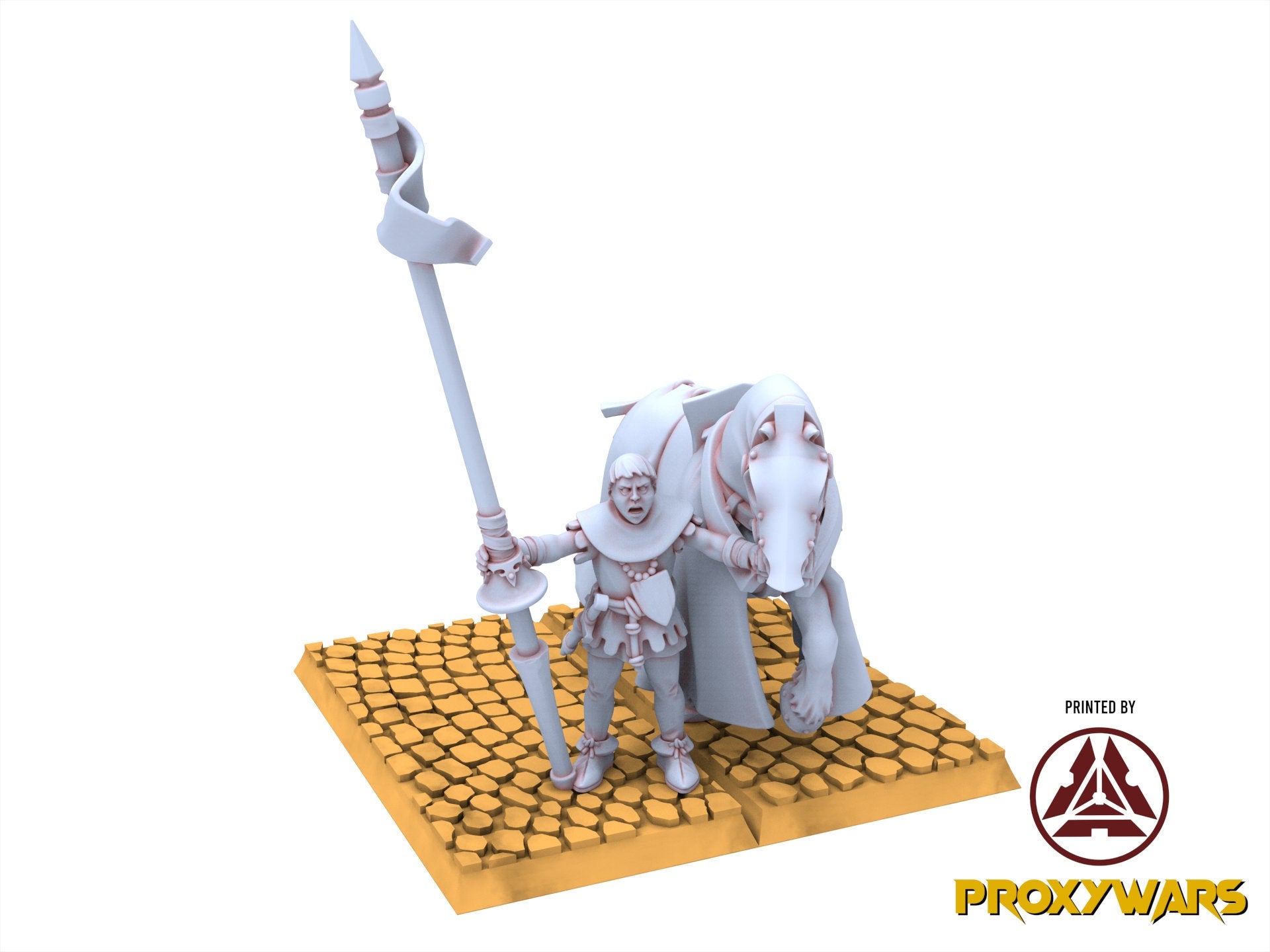 Arthurian Knights - Gallia Praying Knight, for Oldhammer, king of wars, 9th age, Highlands Miniatures