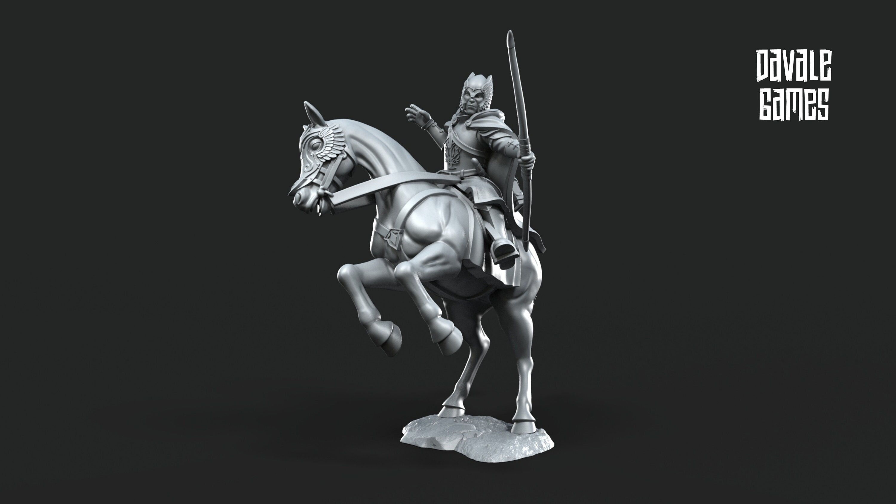 Ornor - Rangers of the North, Protectors of the Shire, Dune Din, Misty Mountains, Bowmen, Scouts miniatures for wargame D&D, Lotr...