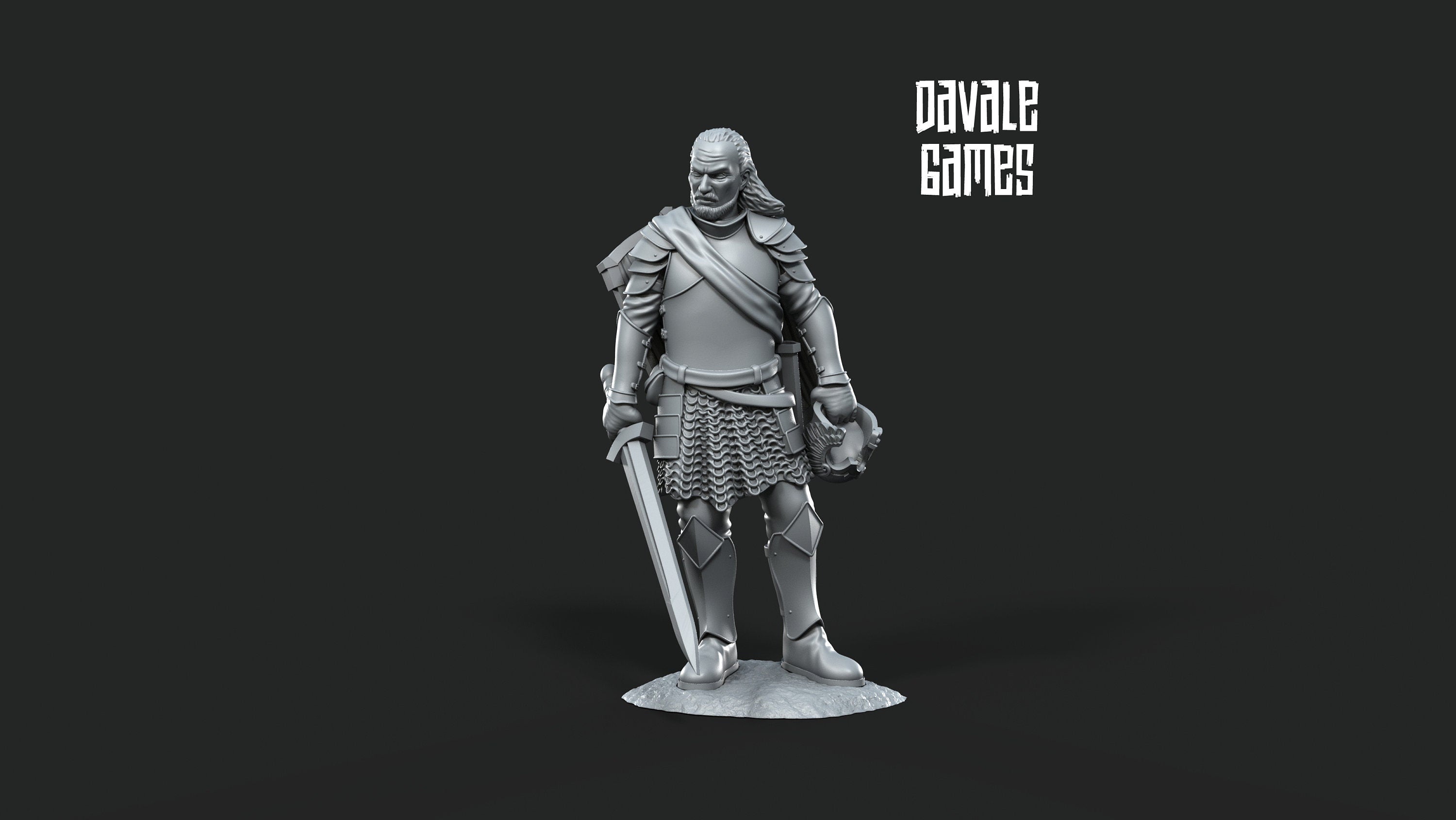 Ornor - Rangers of the North, Protectors of the Shire, Dune Din, Misty Mountains, Bowmen, Scouts miniatures for wargame D&D, Lotr...