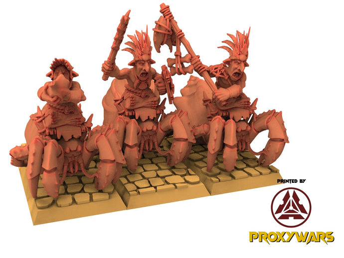 Cinan - Anubis - Chemou - Payni : Assault, Battle Drone, space robot guardians of the Necropolis, modular posable miniatures