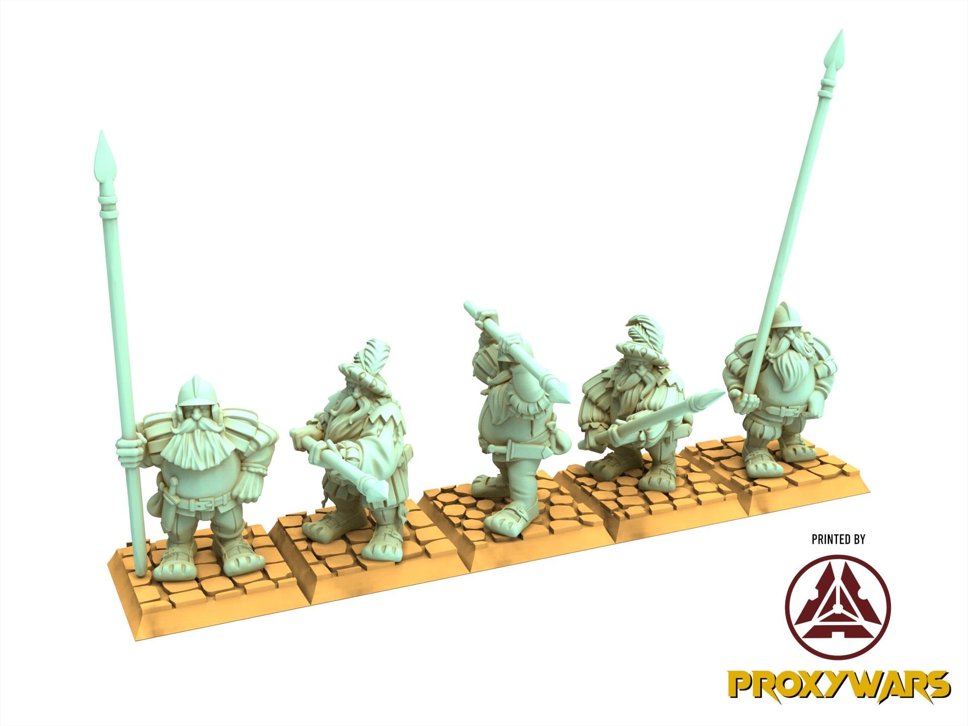 Dwarves - Mercenary Pikemen, Keeper of the Deep Mountains