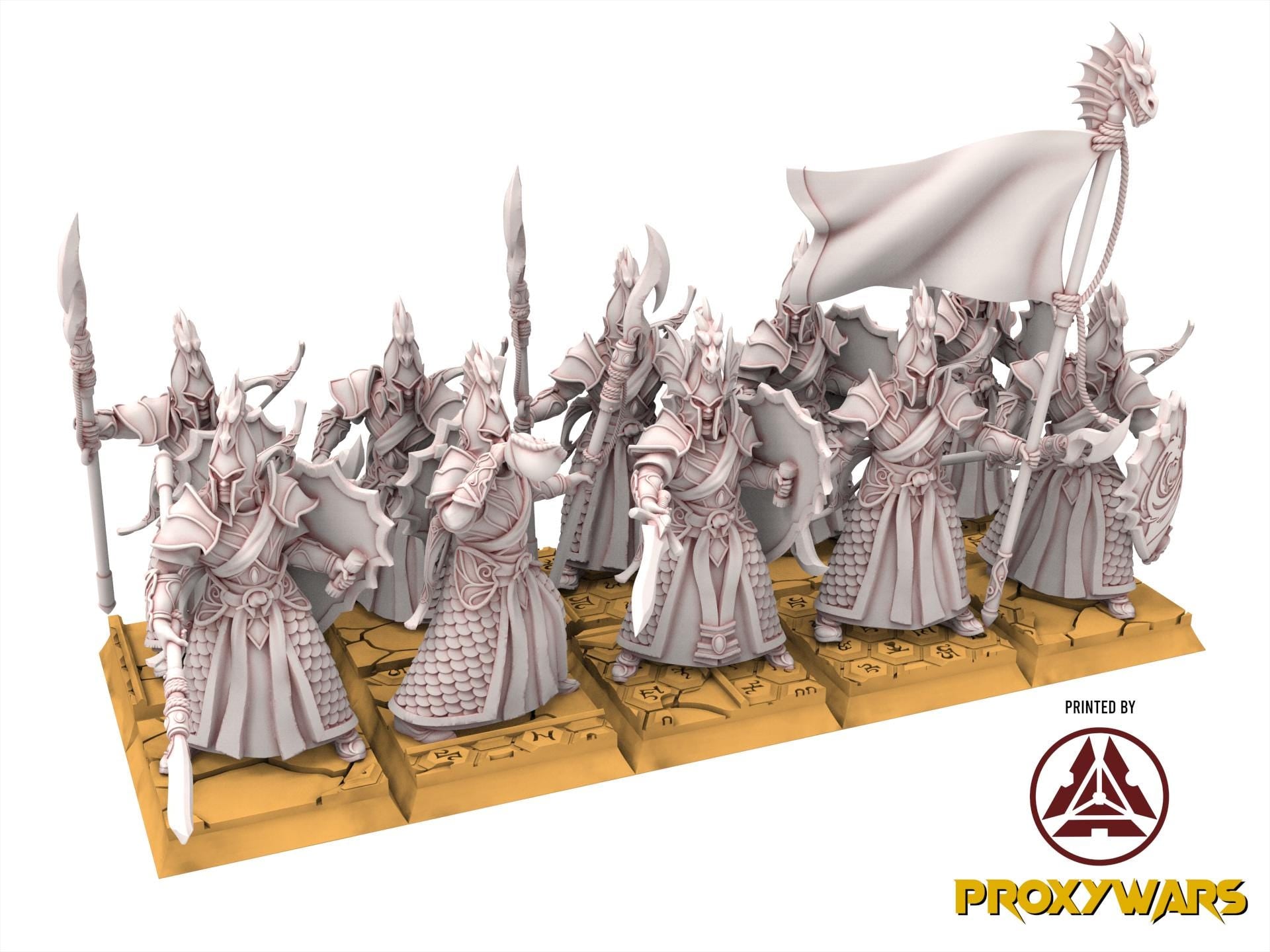 Hight Elves - Silvermoor - Ilithien Coastland Militia, Fantasy elves, usable for 9th Age, Fantasy Battle, Oldhammer, King of war