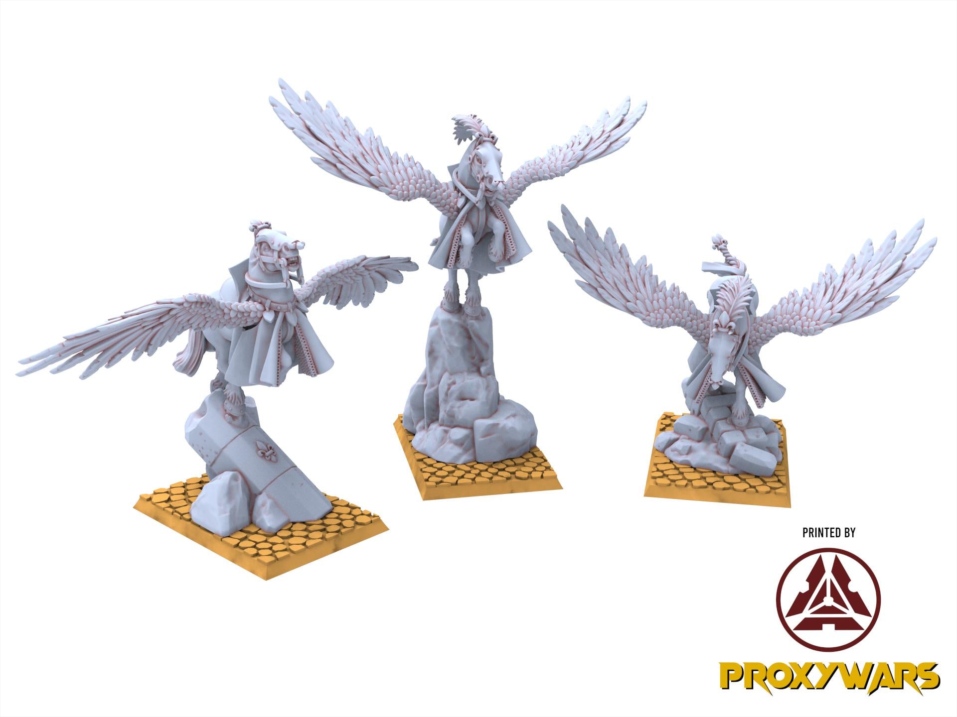 Arthurian Knights - Pegasus of Gallia, for Oldhammer, king of wars, 9th age
