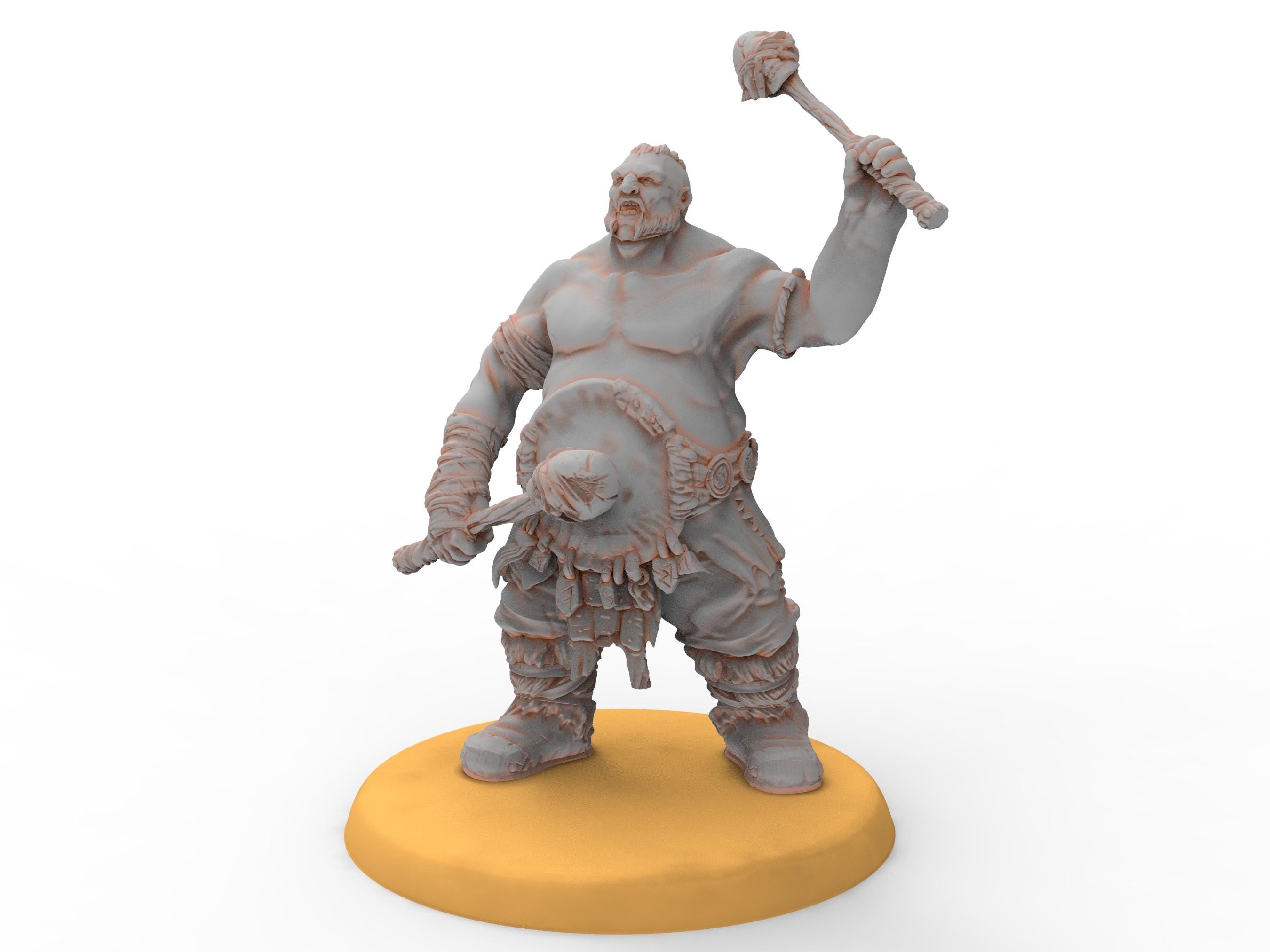 Ogres - Hunger Sons with Shield, The March of the Ogors, Sons of the Everfeast.