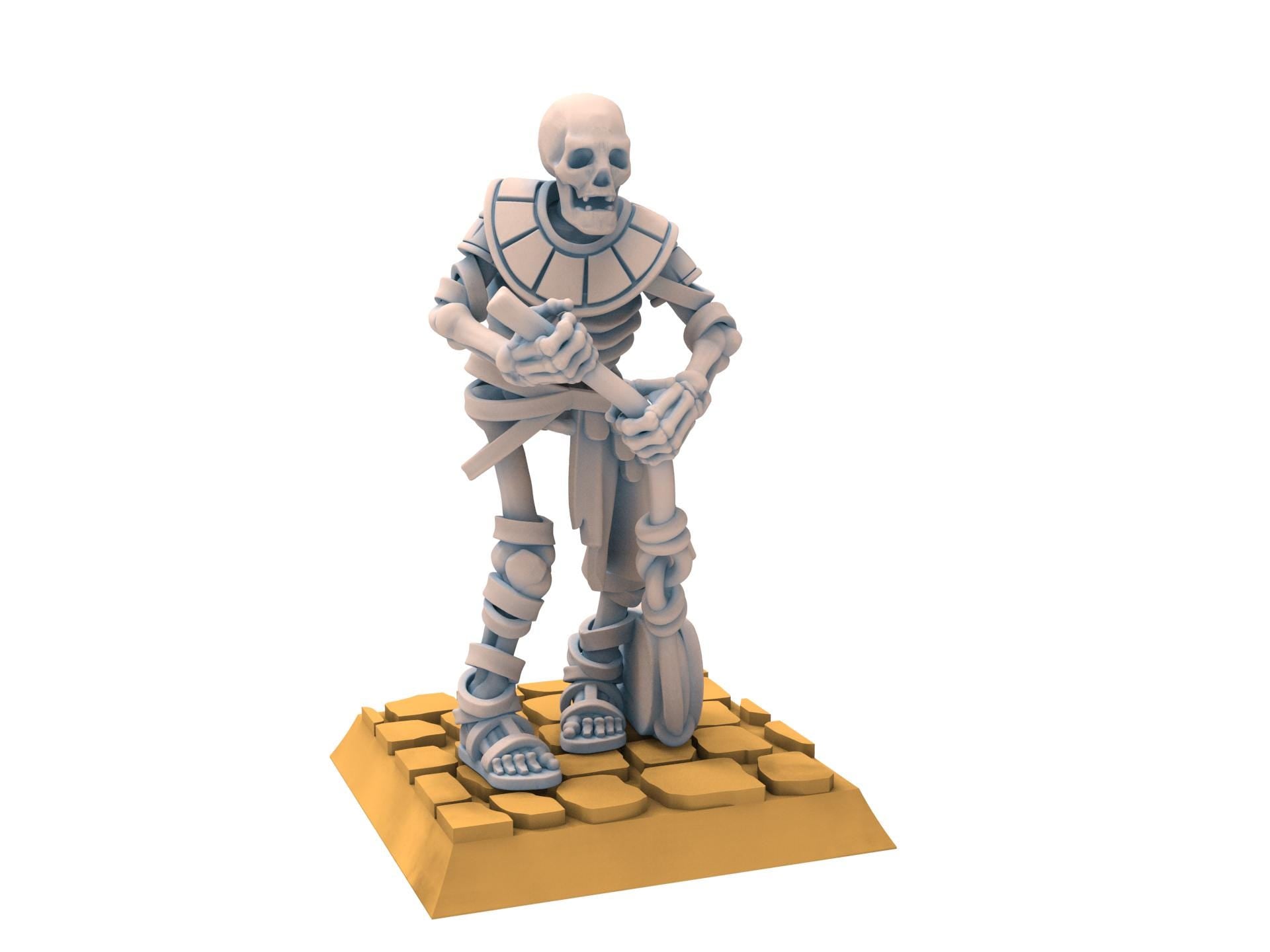 Eternal Dynasties - Ancient Stone Thrower, The Ancient Skeletons, Fantasy Battle, Oldhammer, King of war, D&D