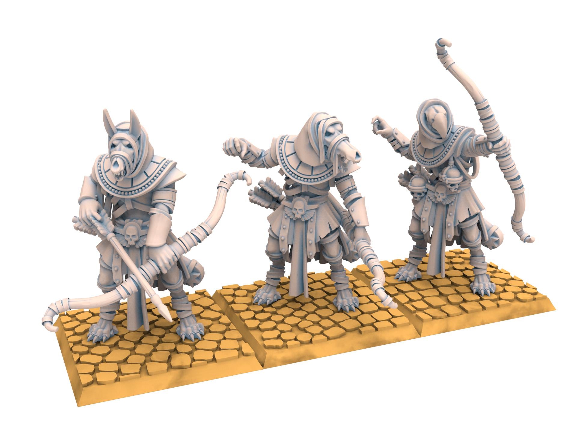 Eternal Dynasties - Anubis Guards, The Ancient Skeletons, Fantasy Battle, Oldhammer, King of war, D&D