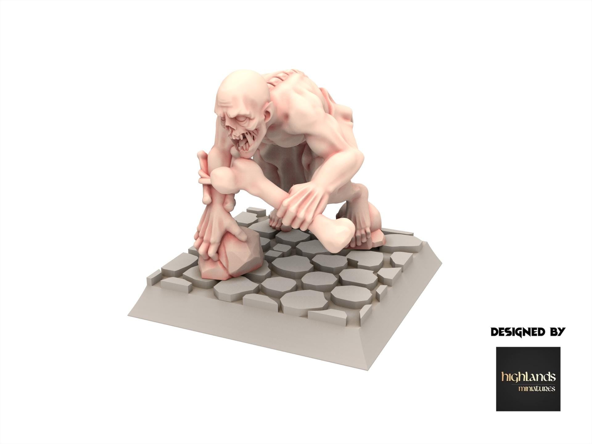 Undead - x10 Ghoul V2, Bloodthirster Skeleton Warrior guard