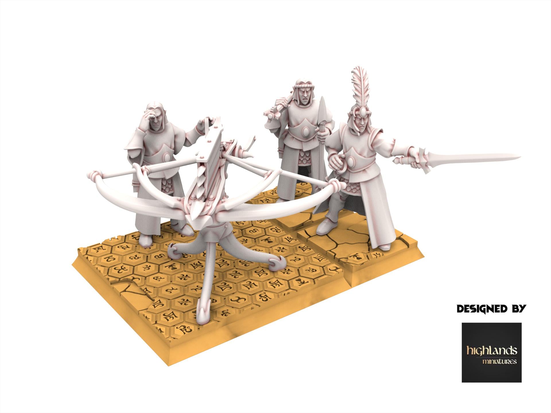 Hight Elves - AEGEAN - Ballista, Fantasy elves, usable for 9th Age, Fantasy Battle, Oldhammer, King of war