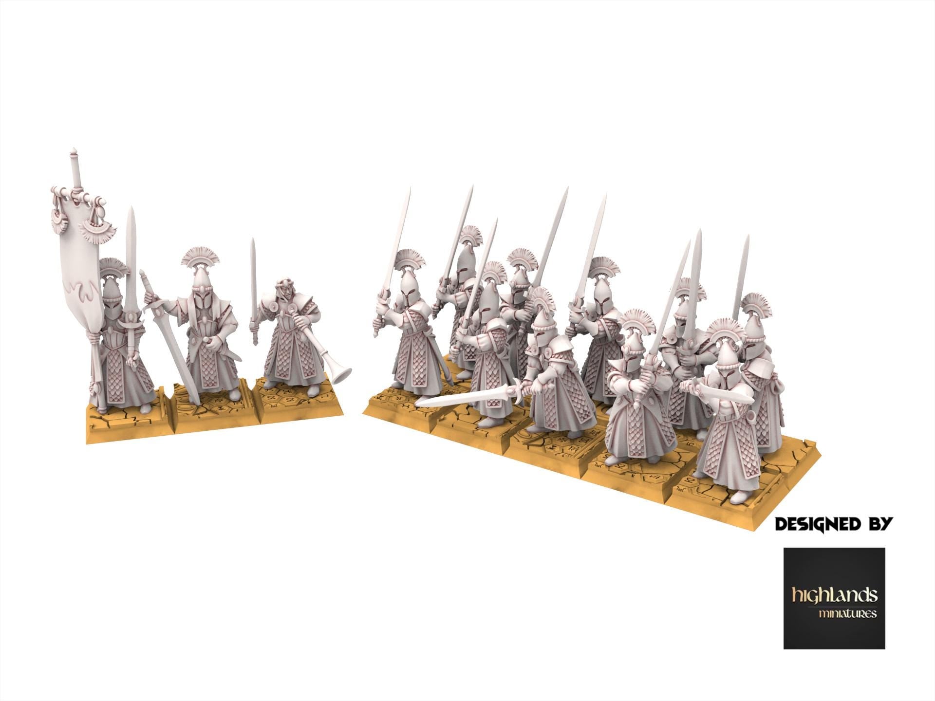 Hight Elves - AEGEAN - Sword of Messara, Fantasy elves, usable for 9th Age, Fantasy Battle, Oldhammer, King of war