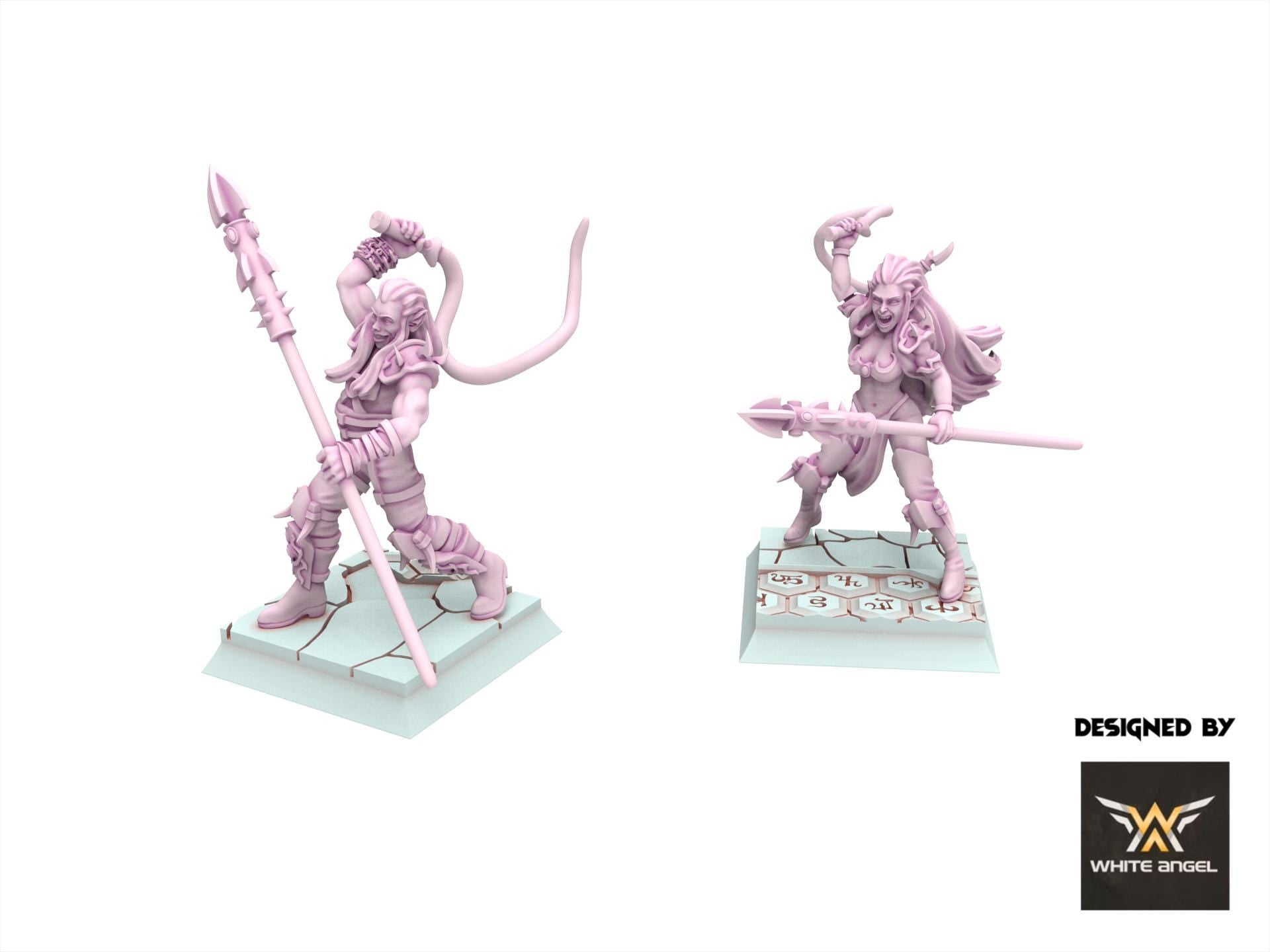 Dark Elves - Dark Sea Monster, usable for 9th Age, Fantasy Battle, Oldhammer, King of war, 28mm 32mm