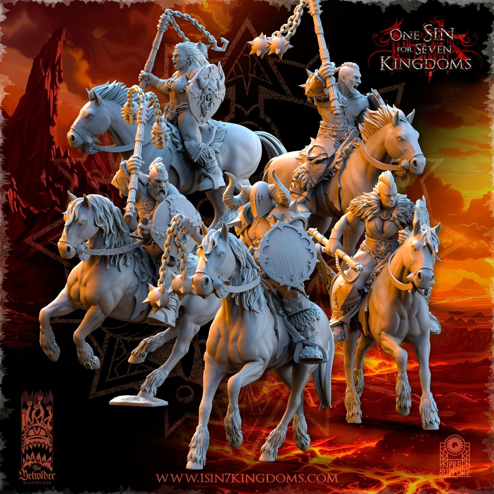 Fantasy Chaos - Barbarian Riders - Realms of Mayhem