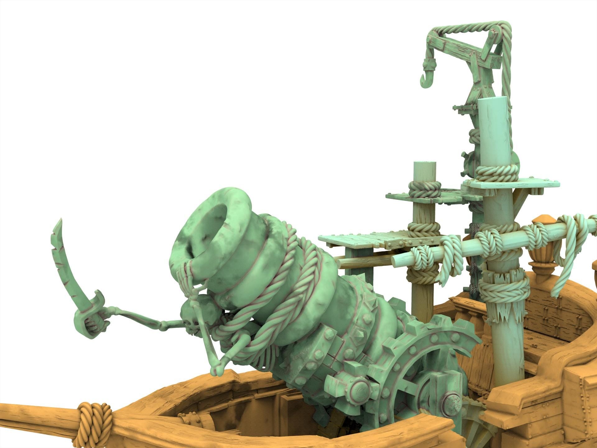 Zombie Pirates - The fury of the Depths, The dreaded Zombie Pirates usable for 9th Age, Fantasy Battle, Oldhammer, King of war, D&D