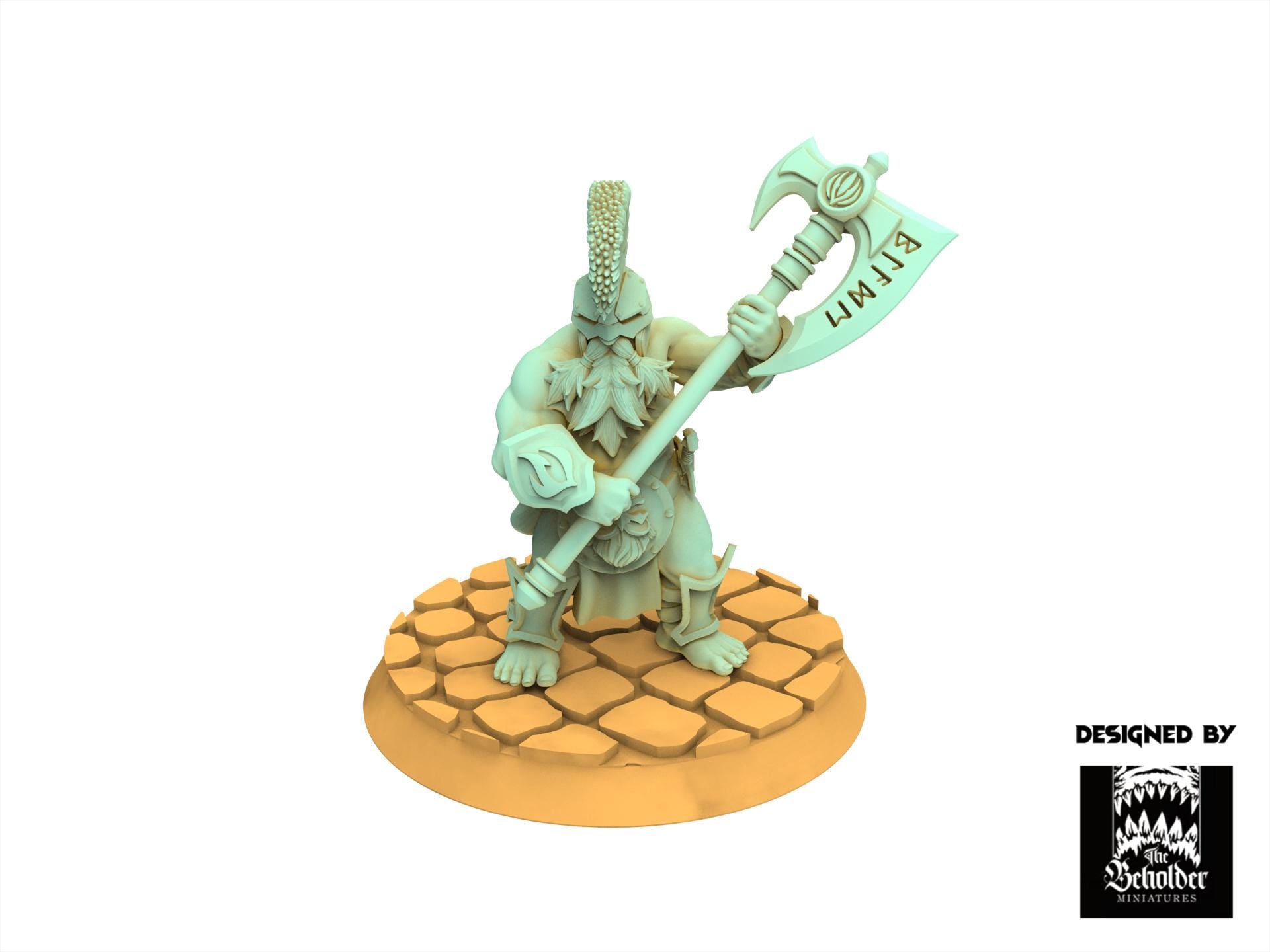 Dwarves - x5 Cleavers of Molten Core, Dwarven Kingdoms, Keeper of the Deep Mountains