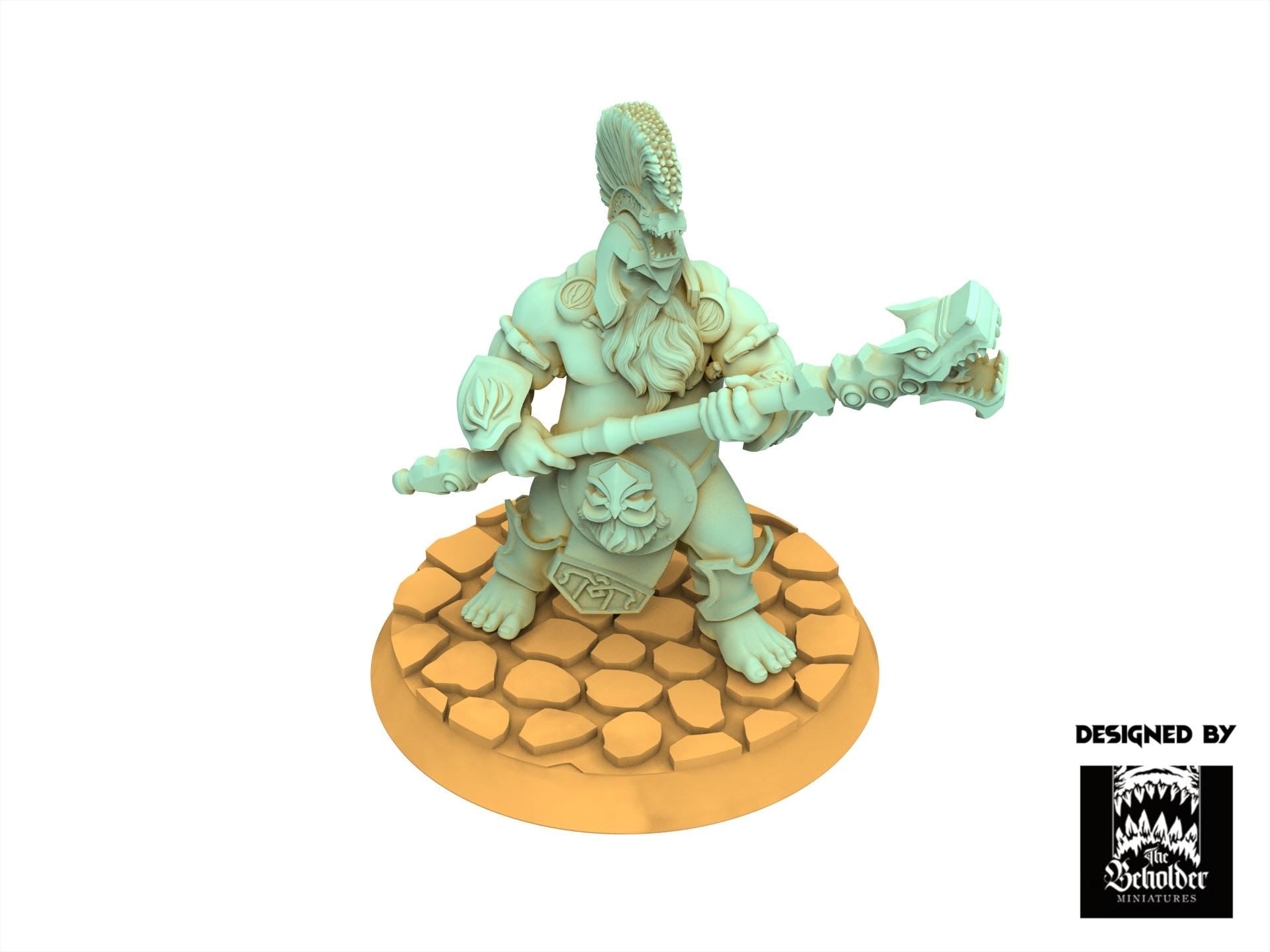 Dwarves - x5 Untredrakes of Molten Core, Dwarven Kingdoms, Keeper of the Deep Mountains