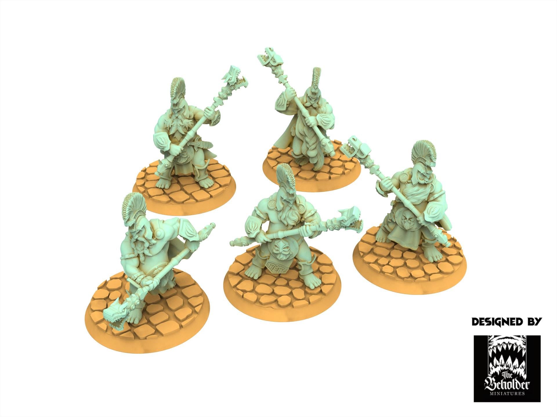 Dwarves - x5 Untredrakes of Molten Core, Dwarven Kingdoms, Keeper of the Deep Mountains