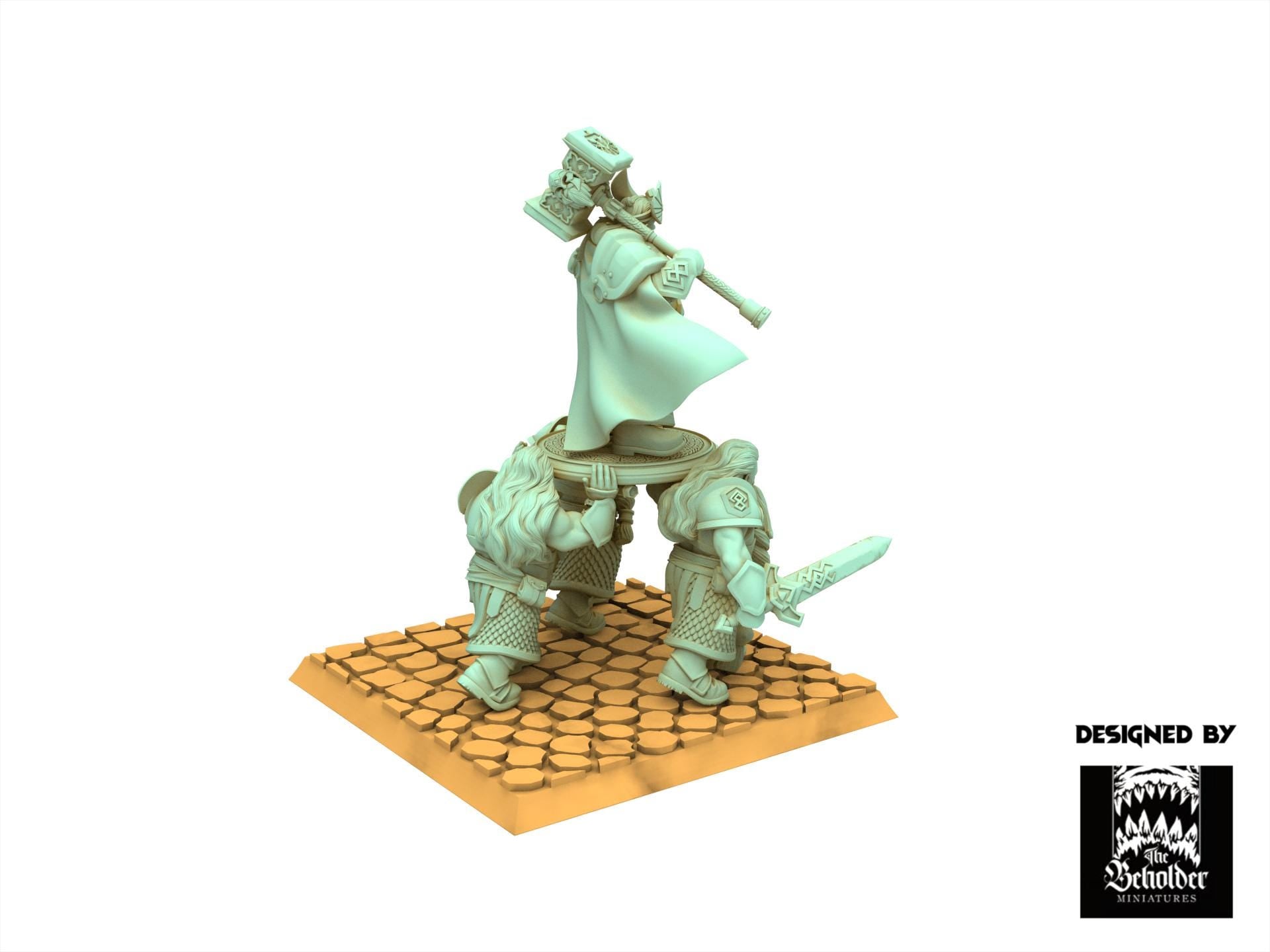 Dwarves - Throngrim, King of the Mountain Heart, Dwarven Kingdoms, Keeper of the Deep Mountains