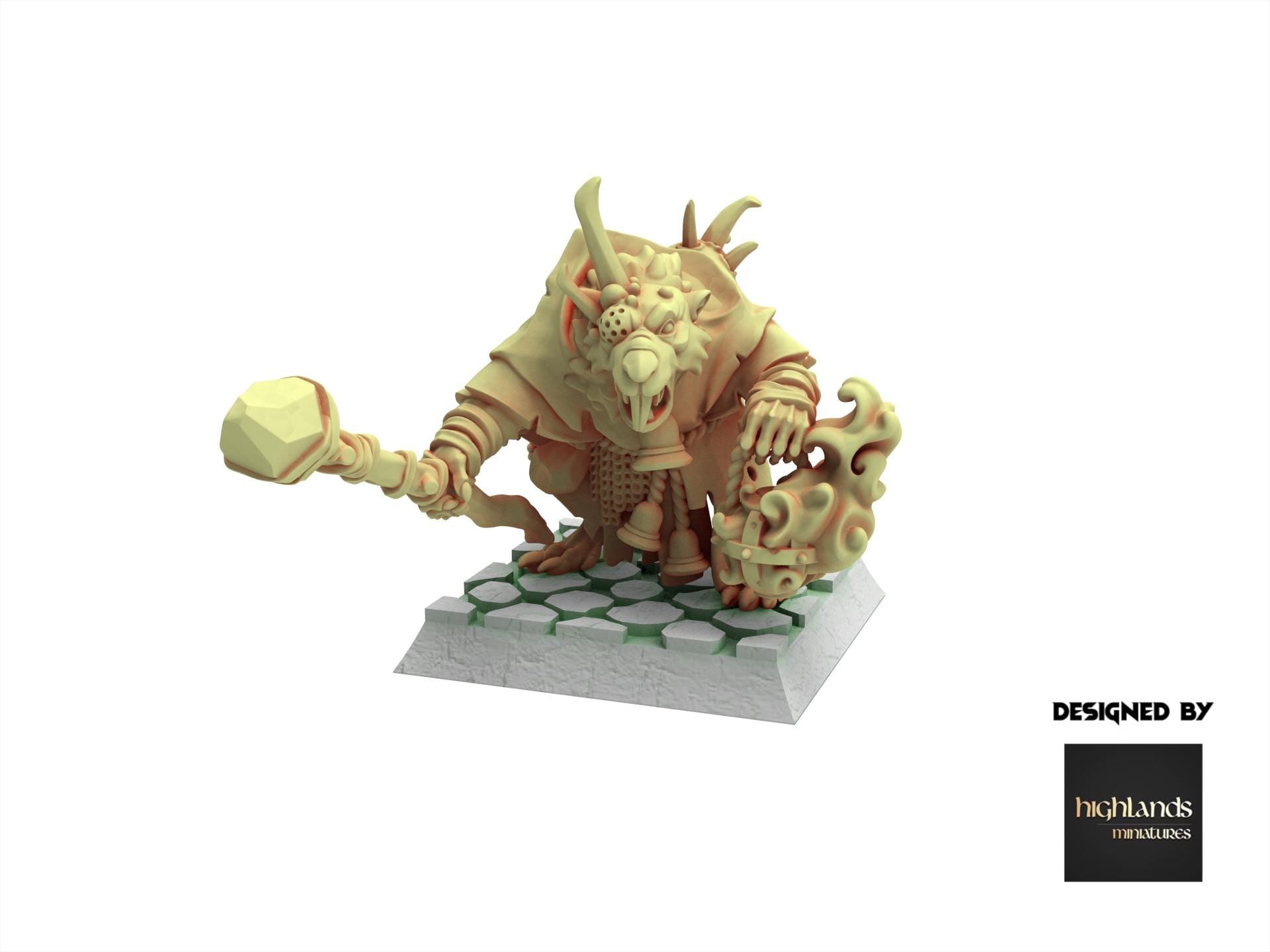 Rattigan - Moving Sewer, giant rat of the dirty deep, highland, plague spreader