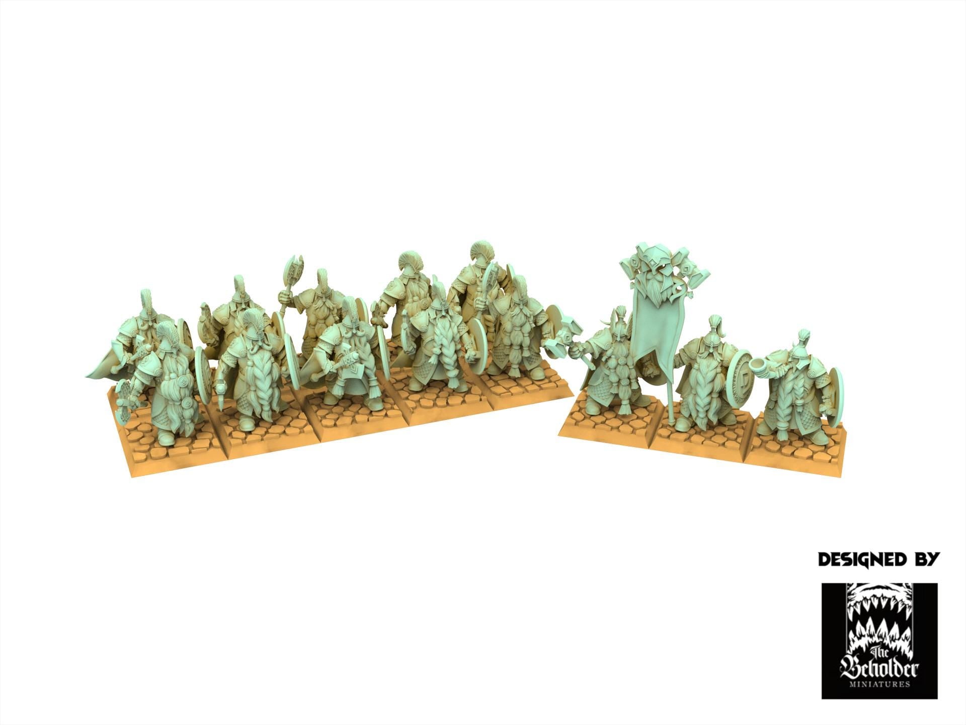 Dwarves - Highborn Warriors, Dwarven Kingdoms, Keeper of the Deep Mountains