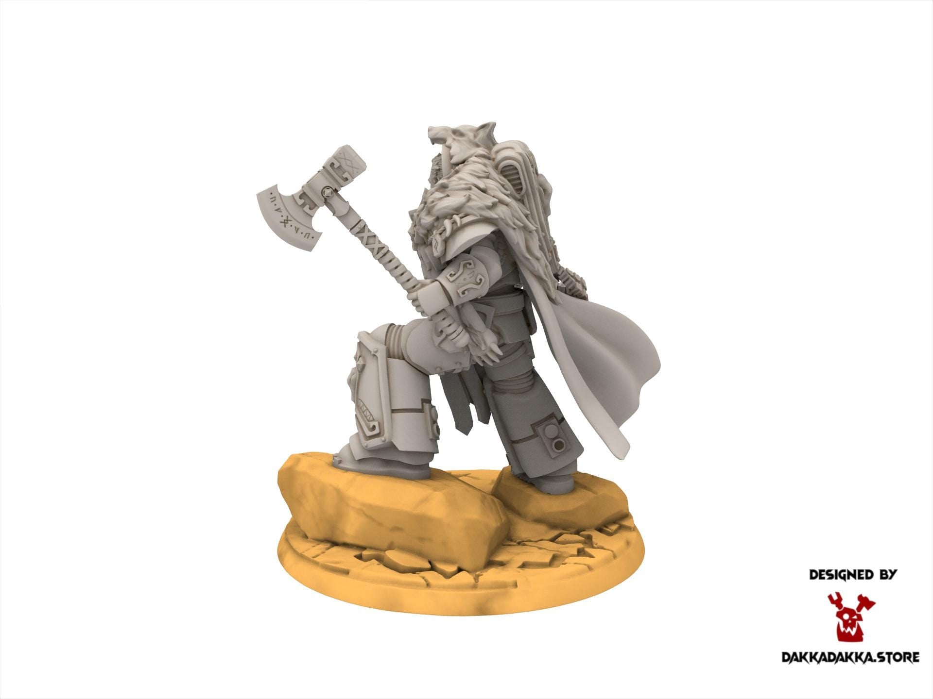 Legio Prima - Asver The Storm Father, mechanized infantry, post apocalyptic empire, usable for tabletop wargame.