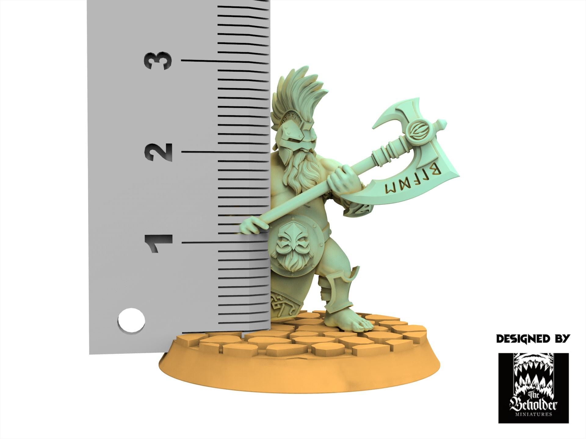 Dwarves - x5 Cleavers of Molten Core, Dwarven Kingdoms, Keeper of the Deep Mountains