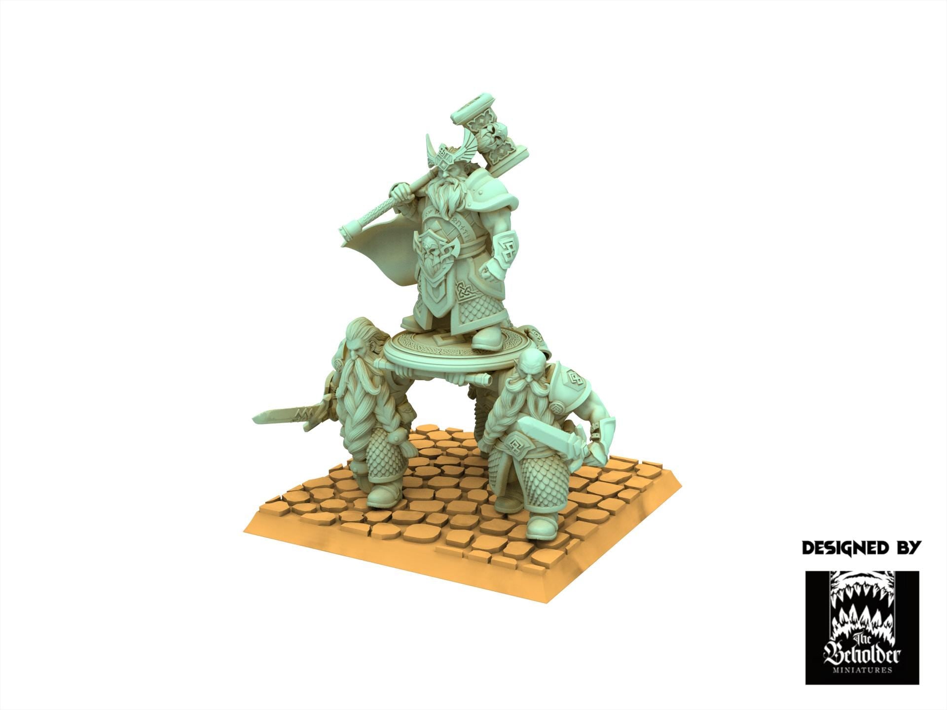 Dwarves - Throngrim, King of the Mountain Heart, Dwarven Kingdoms, Keeper of the Deep Mountains