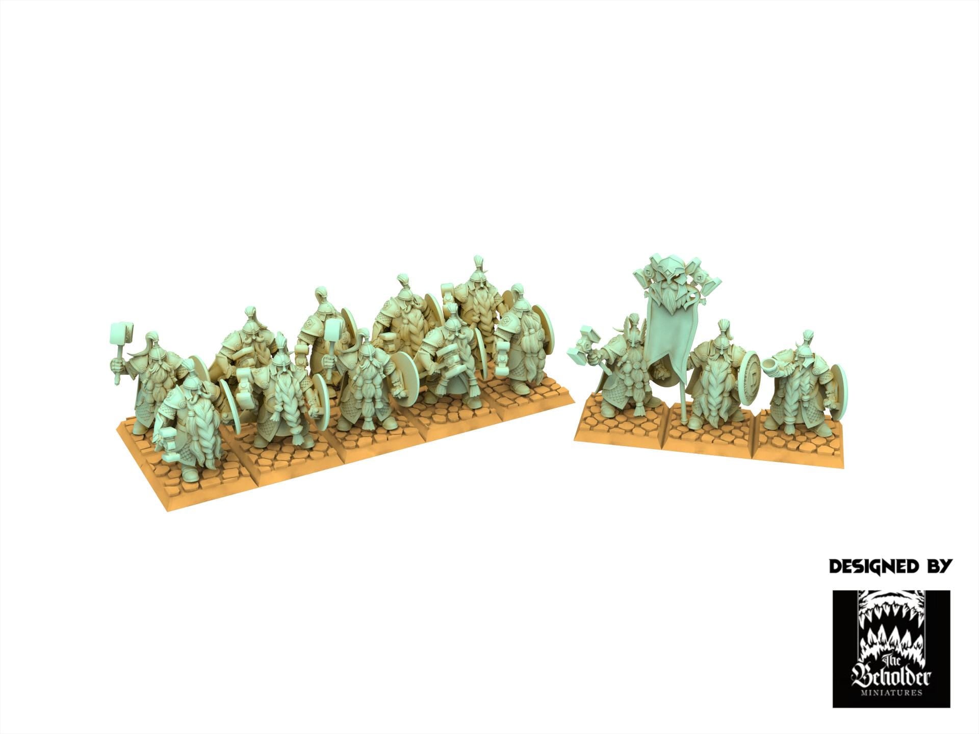 Dwarves - Highborn Warriors, Dwarven Kingdoms, Keeper of the Deep Mountains