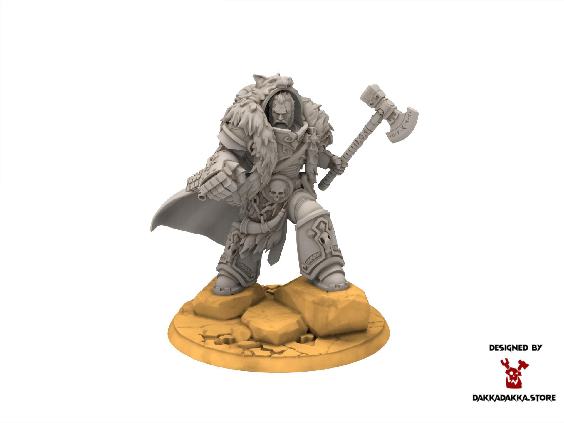 Legio Prima - Asver The Storm Father, mechanized infantry, post apocalyptic empire, usable for tabletop wargame.