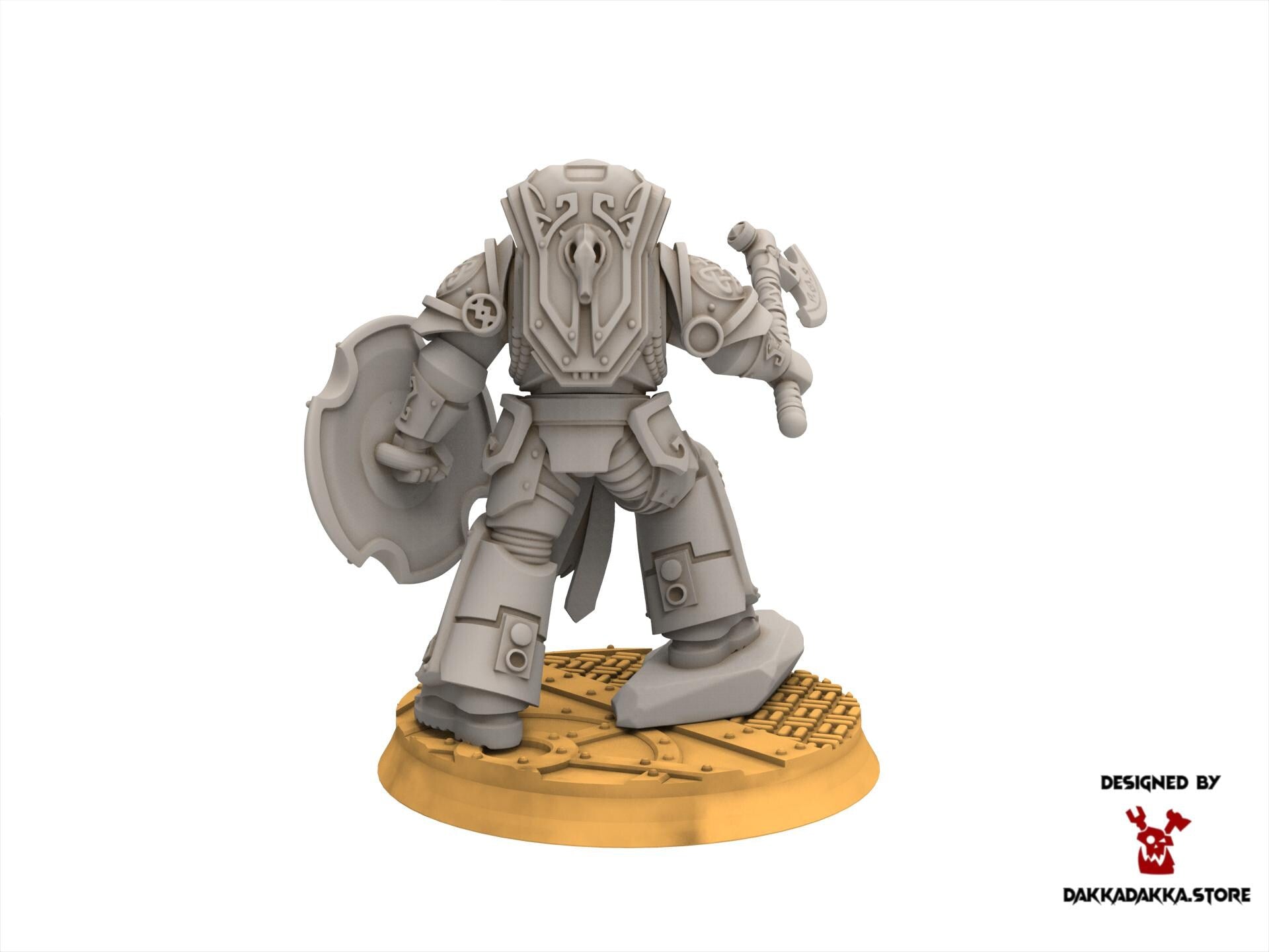 Legio Prima - Icebreaker Warrior, mechanized infantry, post apocalyptic empire, usable for tabletop wargame.