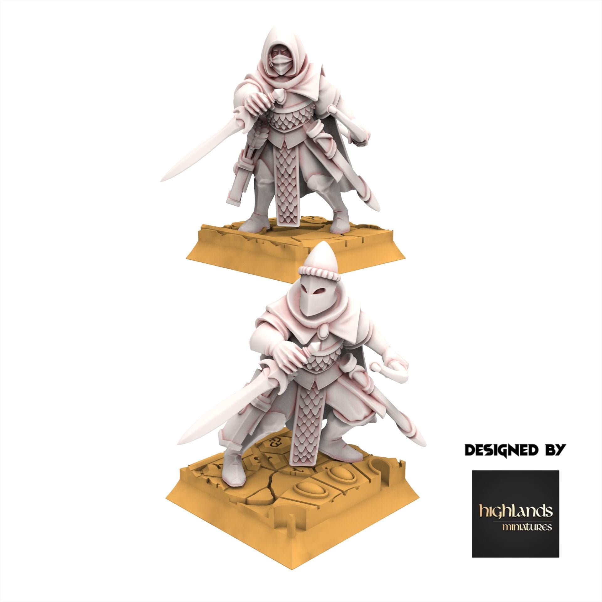 Hight Elves - Shadow - AEGEAN - Highlands Miniatures