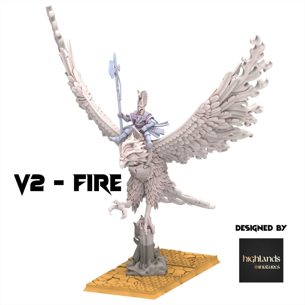 Hight Elves - Phoenix - AEGEAN - Highlands Miniatures