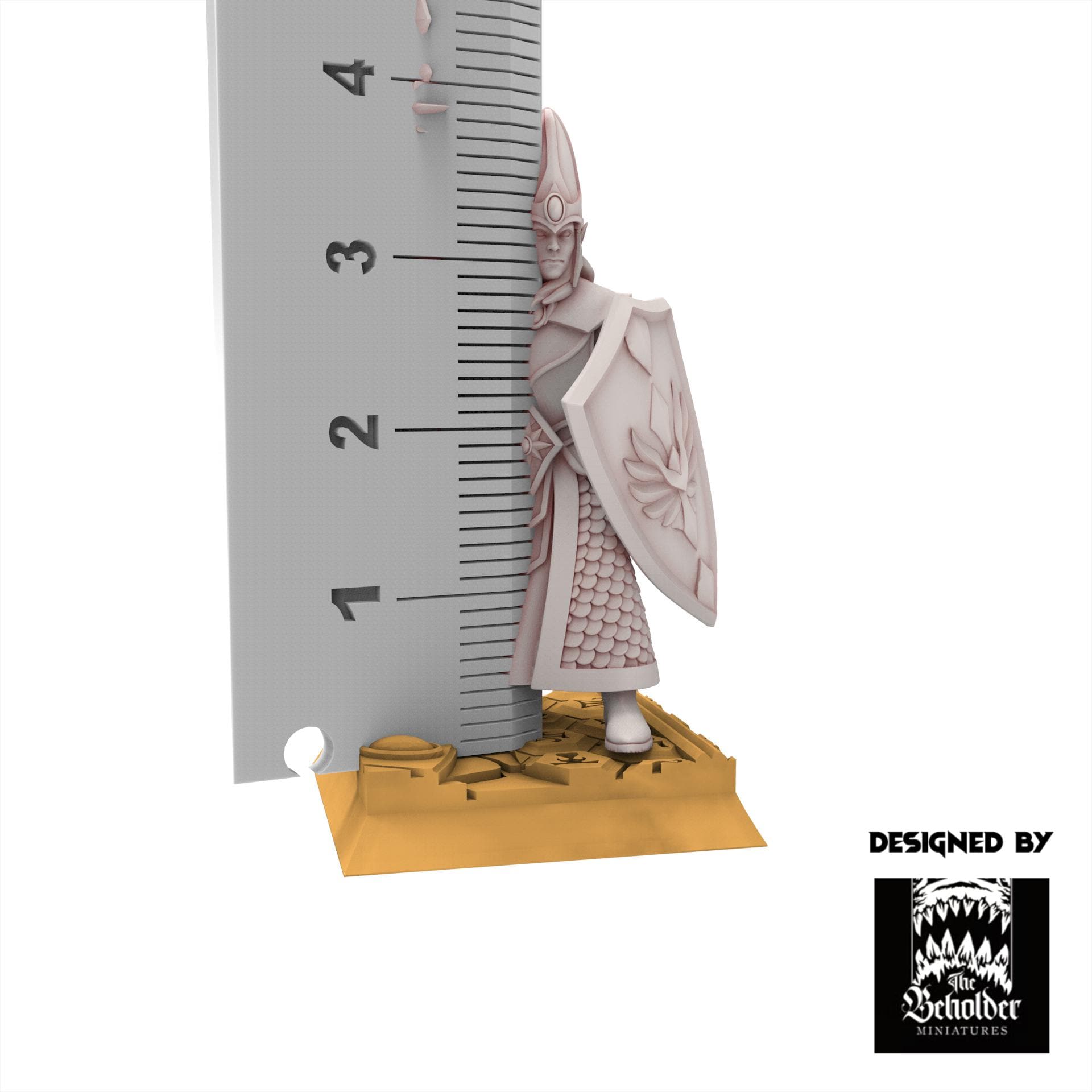 Hight Elves - Kingdom Militia - Silvermoor - The Beholder Miniatures